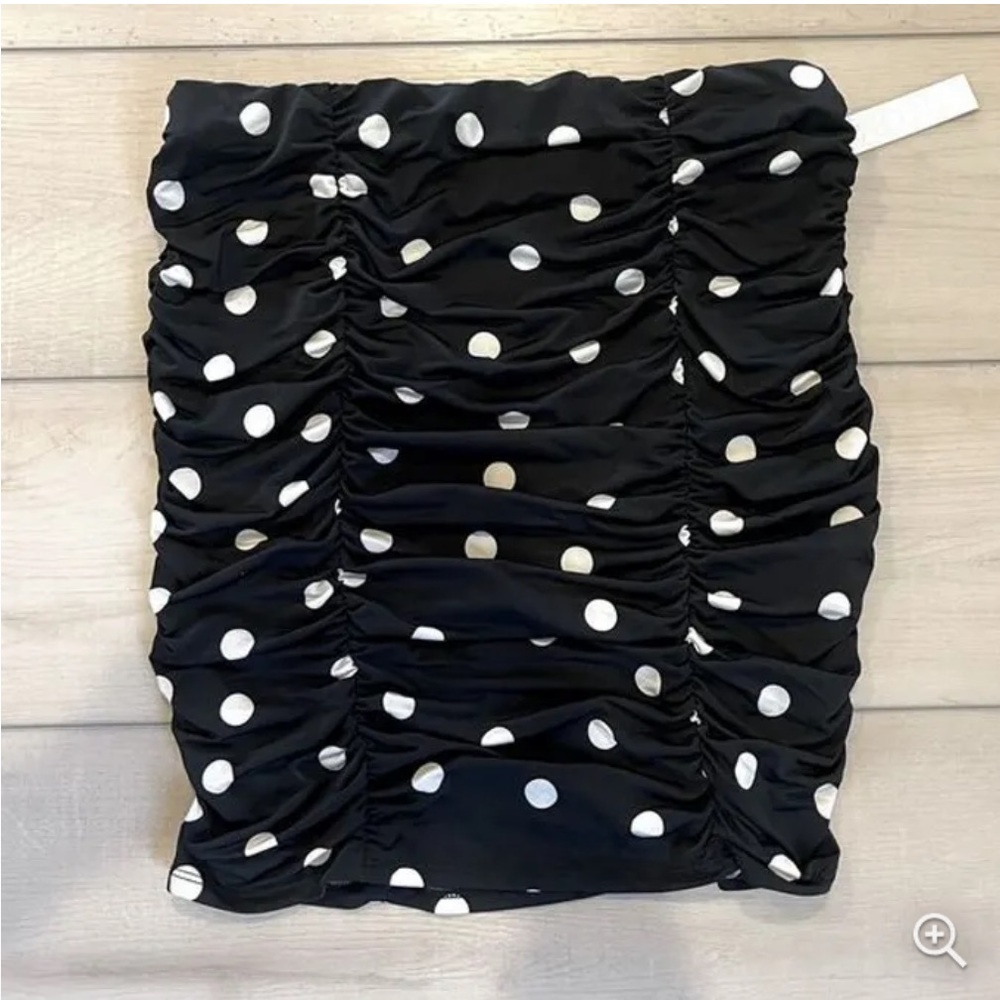 Abound Mini Skirt  Black White Bodycon Cocktail Dress Women Party Classic